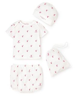 Burberry Infant Girls' Hat, Tee & Bloomer Gift Set   Sizes 1 18 Months