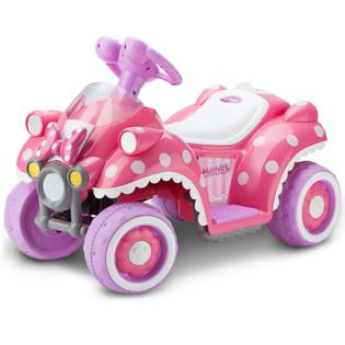 Ride in Style with the Disney Minnie Mouse Quad by KidTrax