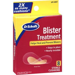 Dr. Scholl's Sterile Cushions Blister Treatment, 8 count
