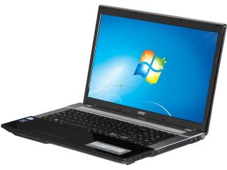Acer Laptop Aspire V3 731 4439 Intel Pentium 2020M (2.40 GHz) 4 GB Memory 500 GB HDD Intel HD Graphics 17.3" Windows 7 Home Premium 64 Bit