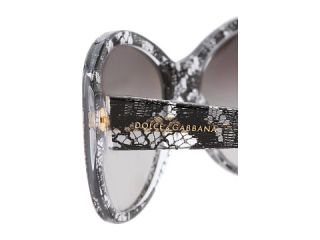 Dolce Gabbana Dg4132 Black Lace Gray Gradient