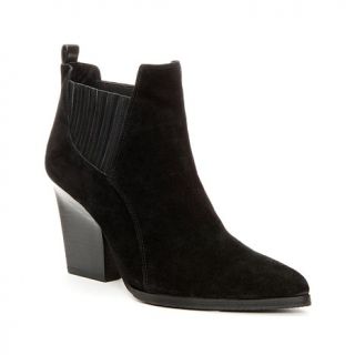 Donald J. Pliner "Vale" Suede Bootie with Leather Inserts   7824637