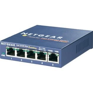 Netgear ProSafe FS105 Ethernet Switch   TVs & Electronics   Computers