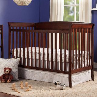 DaVinci Tyler 5 Piece Convertible Crib with Toddler Bed Conversion Kit    Espresso    DaVinci
