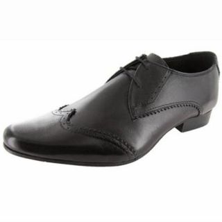 Ben Sherman Mens 'Myas Brogue' Oxford Shoe, Black, US 10 10.5