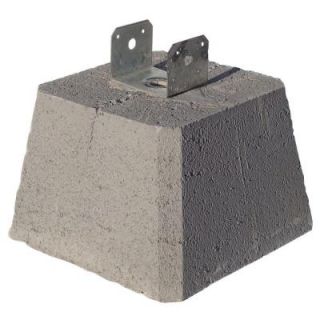 Concrete Pier Block with Metal Bracket 8053112