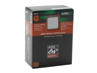 AMD Athlon 64 4000+ San Diego Single Core 2.4 GHz Socket 939 ADA4000BNBOX Processor