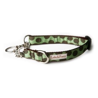 Lola and Foxy Mint Chocolate Chip Martingale Dog Collar