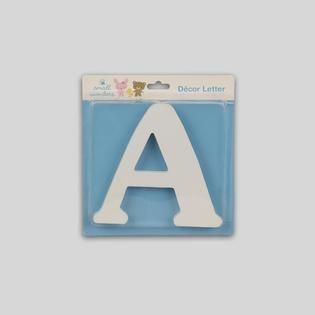 Small Wonders Wooden Letter Wall Decor   Letter A   Baby   Baby Decor
