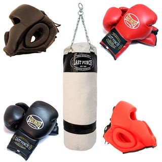White Pro quality Unfilled Canvas Heavy duty Punching Bag (Model 162