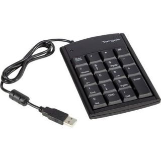 Targus Numeric Keypad with 2 port Hub, PAUK10U