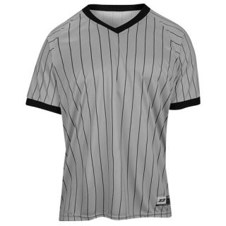 3N2 V Neck Referee Shirt   Mens   Basketball   Clothing   Black/Grey