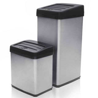 Modernhome 2 Piece Motion Activated Trashcan Set