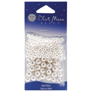 Blue Moon Value Pack Metal BeadsGold160/Pkg 4mm&6mm Round   17590137