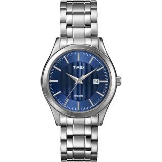 Timex Men's Blake Street Watch, Silver Tone Stainless Steel Bracelet