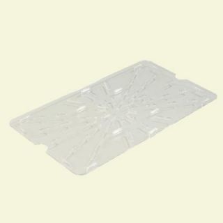 Carlisle Drain Shelf Only to Fit Full Size Food Pan Polycarbonate Clear (Case of 6) 1021507