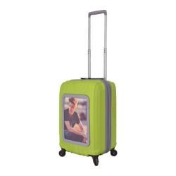 Selfie Club Picture Frame Lime 20 inch Carry On Hardside Spinner
