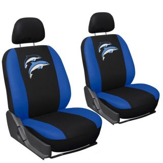 Oxgord Deep Sea Blue Dolphins 6 piece Car Seat Cover Set