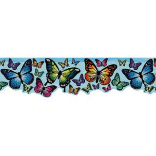 Brewster Home Fashions Kids World Magic Butterfly Wallpaper