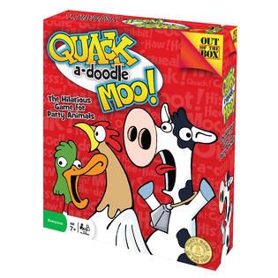 Out of the Box Toys Quack a doodle Moo   Toys & Games   Family & Board