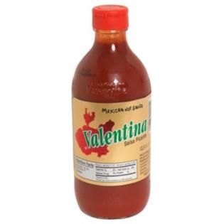 Valentine Salsa Picante Mexican Hot Sauce, 12.5 fl oz (370 ml)   Food