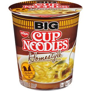 Nissin Chicken Flavor Ramen Noodle Soup 2.82 OZ CUP   Food & Grocery