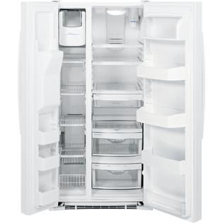 GE  23.1 cu. ft. Side By Side Refrigerator w/ Dispenser   White ENERGY