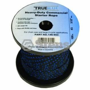 Stens 100 True Blue Starter Rope Size #3 Solid Braid   Lawn & Garden