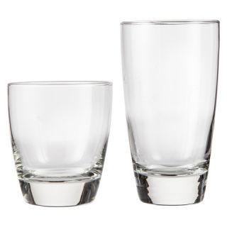 Threshold™ Sherbrook Classic Glass Drinkware Set of 12   Clear (13