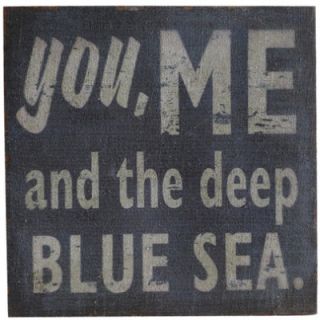 You Me and the Deep Blue Sea Textual Art by Cheungs