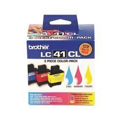 Brother LC413PKS Ink, Cyan; Magenta; Yellow (Pack of 3)   12341722