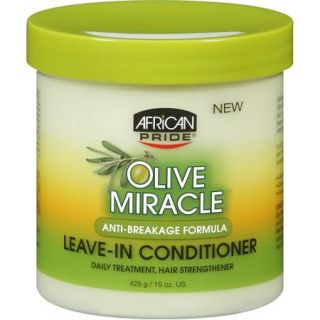 African Pride Olive Miracle Leave in Conditioner, 15 oz