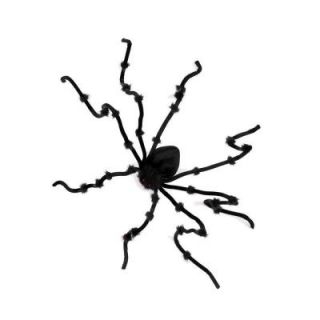 Fun World 8 ft. Giant Black Spider with Adjustable Legs FW91135K