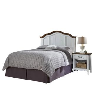 Home Styles  Oak and Rubbed White French Countryside Full/Queen