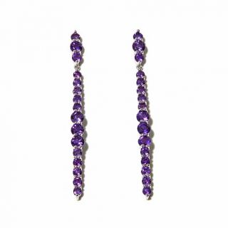 Mateo Bijoux 2.72ct Gem Matchstick Sterling Silver Drop Earrings   7798029