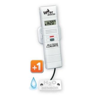 La Crosse Alerts Add On Water Leak Detector with Temperature and Humidity Sensor and Early Warning Alerts D012.104.E1.WGB
