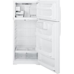 GE  18.1 cu. ft. Top Freezer Refrigerator   White ENERGY STAR®