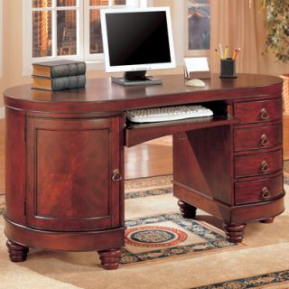 Hooker Furniture Bedford Row Computer Desk with Keyboard Tray