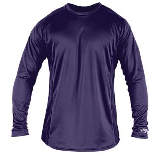Rawlings Base Layer T Shirt   Mens   Baseball   Clothing   Purple