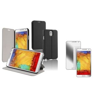 INSTEN Phone Case Cover/ Mirror Screen Protector for Samsung Galaxy