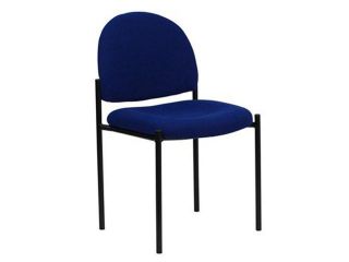 Flash Furniture Navy Fabric Comfortable Stackable Steel Side Chair [BT 515 1 NVY GG]   Dining Tables, Chairs & Sets