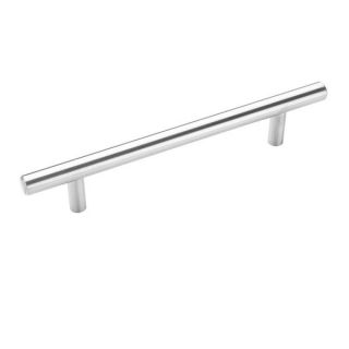 GlideRite 6 inch Solid Stainless Steel Finish 3 inch CC Cabinet Bar