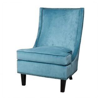 Christopher Knight Home Carole Velvet Single Sofa Accent chair