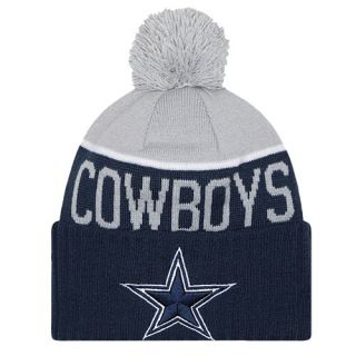 New Era NFL Sport Knit   Mens   Football   Accessories   Dallas Cowboys   Navy/Grey