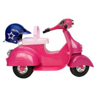 Our Generation Ride in Style Scooter (Fuchsia & Navy Blue)