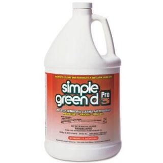 Simple Green Pro 3 1 Gal. One Step Germicidal Cleaner (Case of 6) 3310000630301