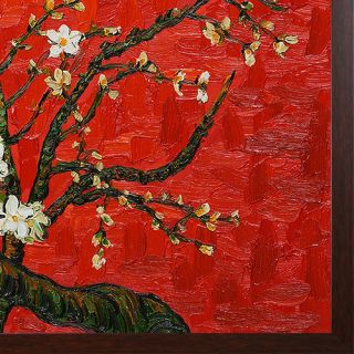 Branches of an Almond Tree in Blossom Canvas Art by Vincent Van Gogh