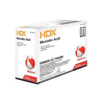 HDX 1 Gal. Muriatic Acid (2 Pack) 10031HDX