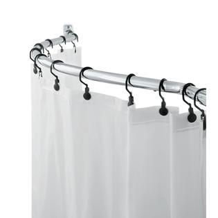 Essential Home Curved Shower Rod   Home   Bed & Bath   Bath   Bathroom