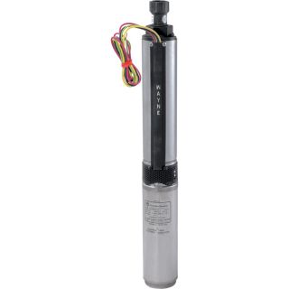 Wayne 3-Wire 4in. Submersible Deep Well Pump —  1/2 HP, 1 1/4in., Model# T50S10-2  Deep Well Pumps